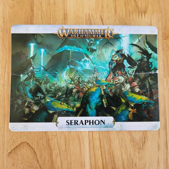 Warhammer: Age of Sigmar Warscroll Cards Seraphon - Picture 7 of 7